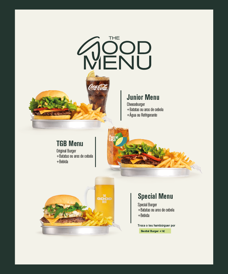 the good menu