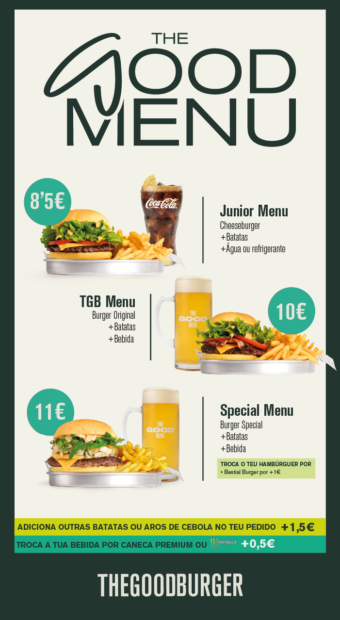 the good menu